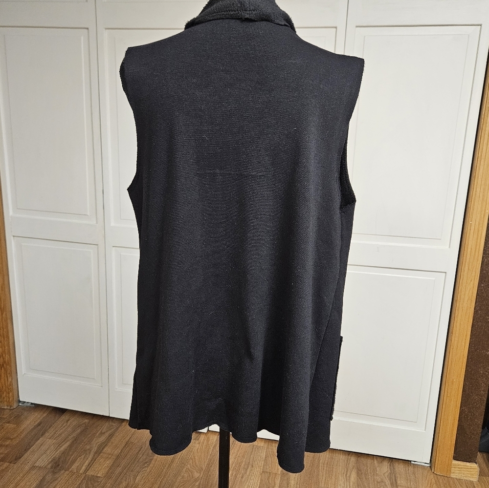Cable & Gauge women's large black vest - Picture 5 of 6